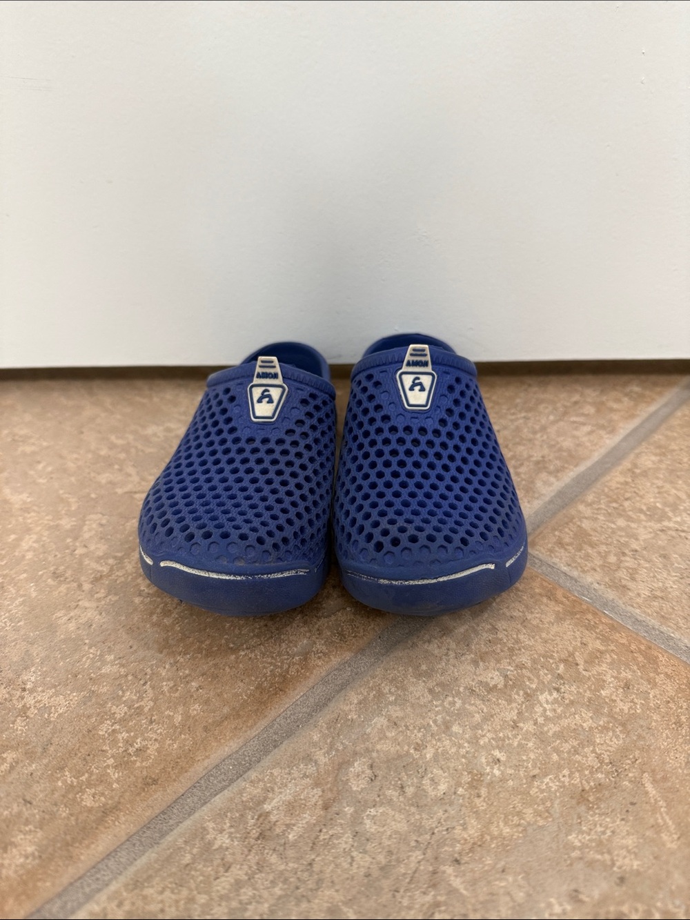 Kids Blue Slip-On Clogs